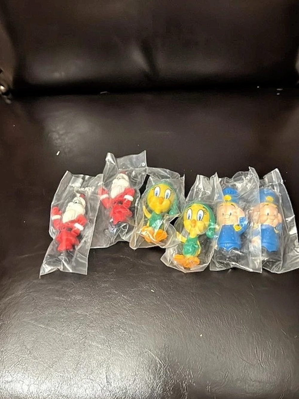 Warner Bros Looney Tunes Holiday Figures Set Arbys Multicolor